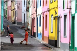 Le case colorate del Portogallo